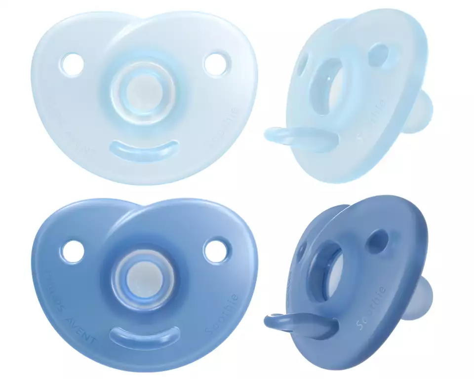 Philips Avent Soothie Chupeta Sil Azul 0-6M 2un