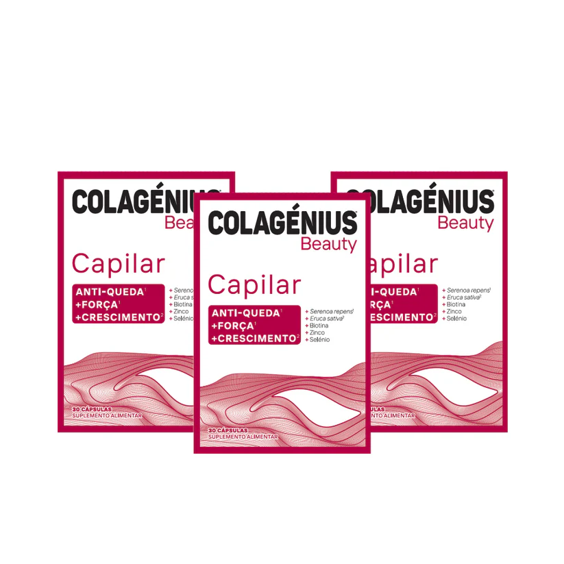 Colagenius Beauty Hair 30caps 3un -Promo