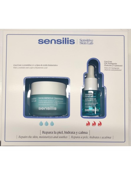 Sensilis Skin Rescue Cr Barrier +Serum -Cofanetto