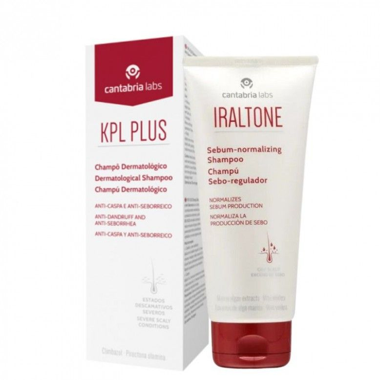 KPL Plus Té 200ml +Iraltone Champú Seborregulador 200ml