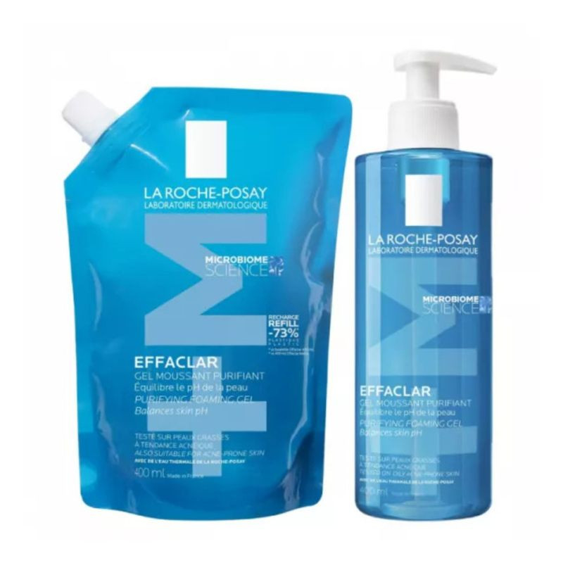 La Roche Posay Effaclar Purifying Gel +M +Rec 400ml -Promo