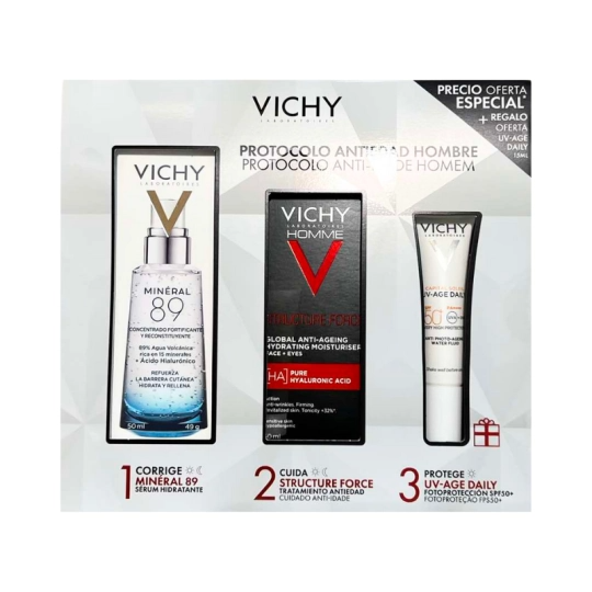 Vichy Protocolo Anti-Idade Men -Coffret