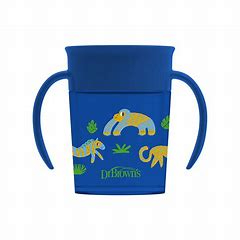 Dr Brown's Cheers 360 Copo S/ Bocal 6M+ Azul 200ml