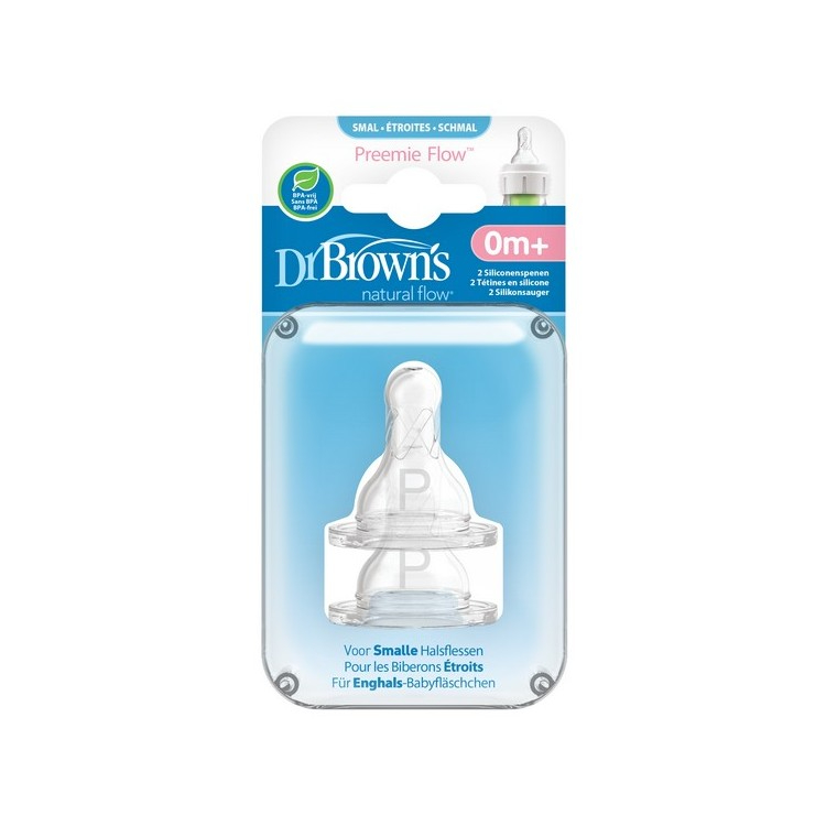 Dr Browns Options+ Tetina Prematuros 0M+ 2un