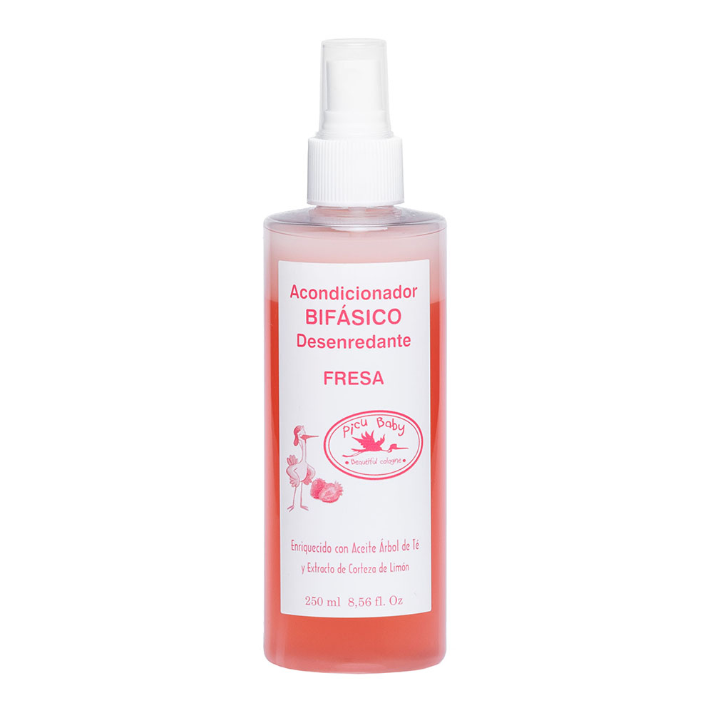 Picu Baby Spray Après-Shampooing Bi-Phase Fraise 250ml