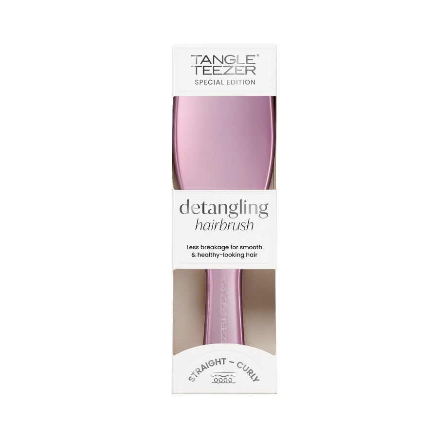 Tangle Teezer Entwirrbürste Locken Metallrosa