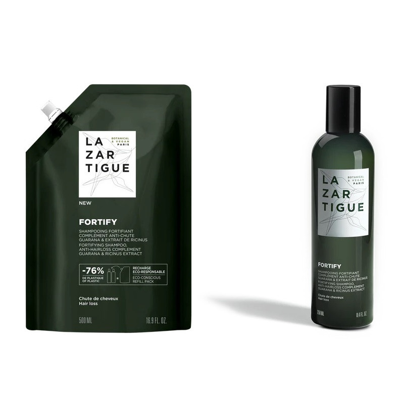 Lazartigue Fortify Shampoo + Eco-Recharge 250ml - Promo