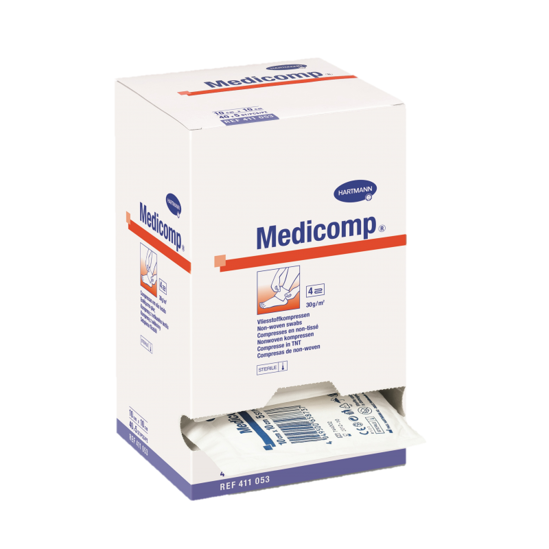 Medicomp Sterile Kompressen 10x20cm 25x2 Stück