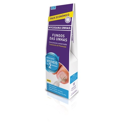 Mycosana Unhas Kit Fungos Verniz 5ml+Limas 10un