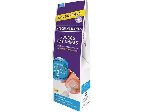 Mycosana Unhas Pack eco Sol 10ml + 10limas