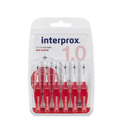 Interprox Mini Conical 1,0mm 6un