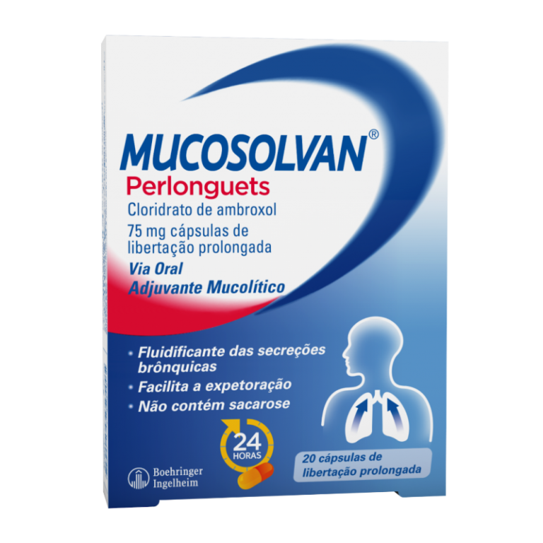 Mucosolvan Perlonguets 75mg 20caps LP