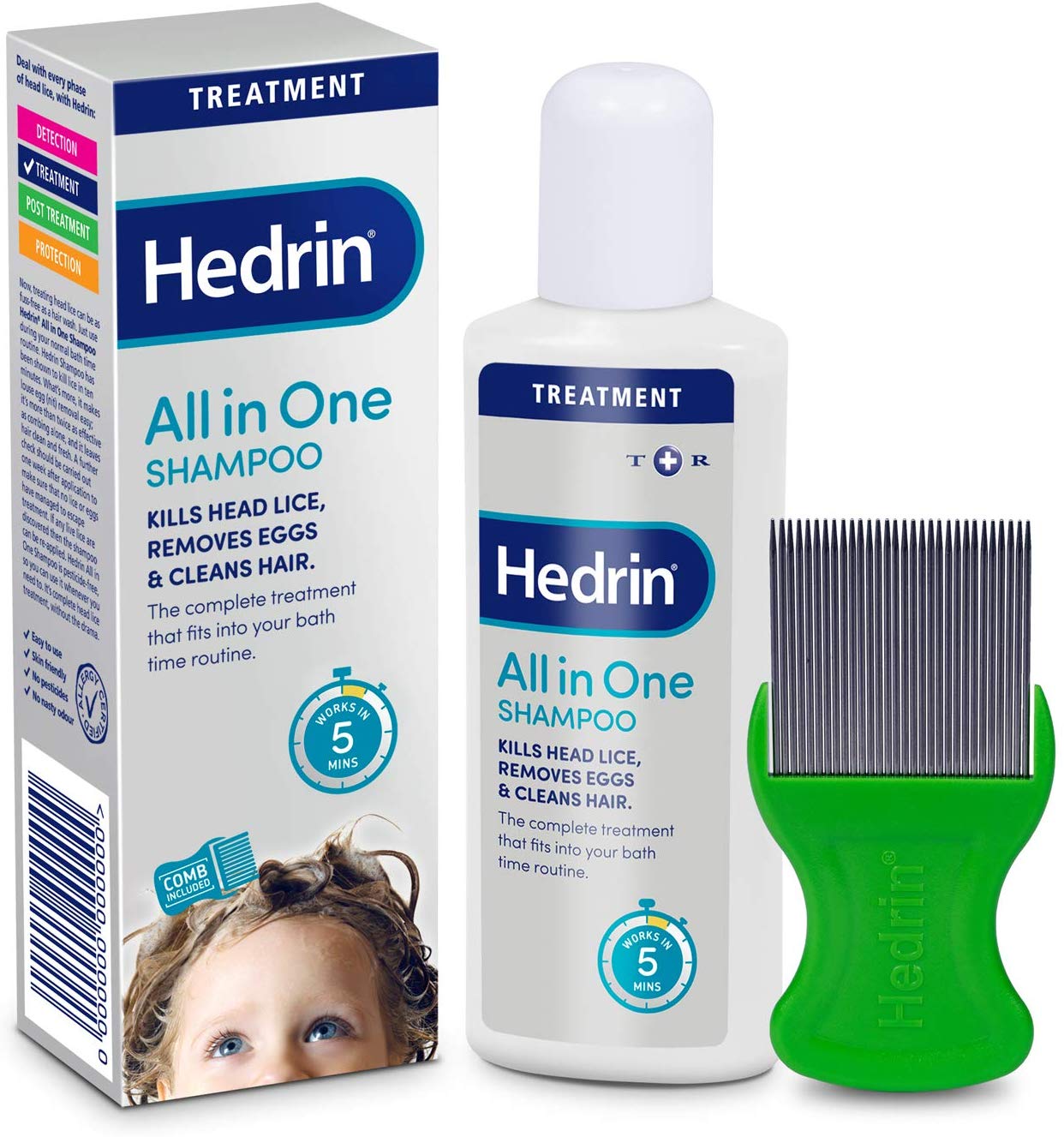 Hedrin Champô Anti-Piolhos Tratamento 200ml