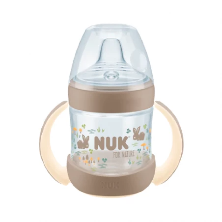 Nuk For Nature Biberão Aprend Sil 6M+ 150ml