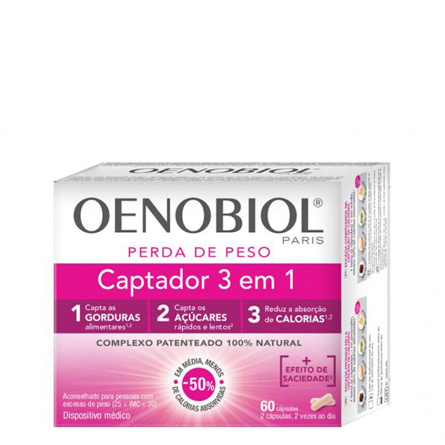 Oenobiol Captador 3em1 60caps
