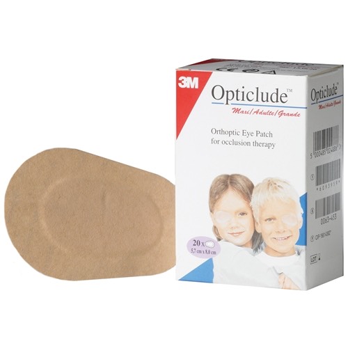 3M Opticlude Eye Patch 5.7cmx8.2cm 20units