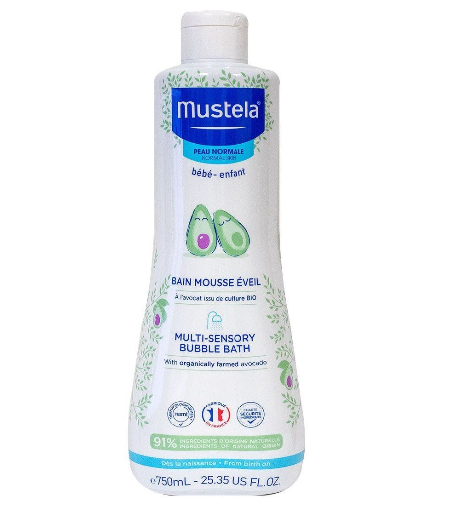 Mustella Baby Espuma Banho Pele Normal 750ml