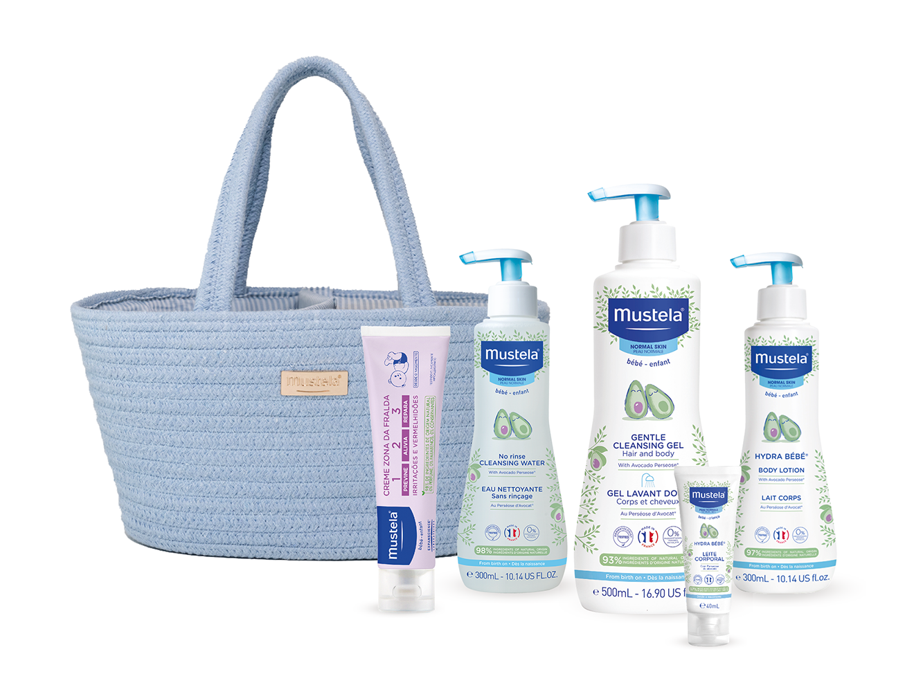 Mustela Cesta Essenciais Azul