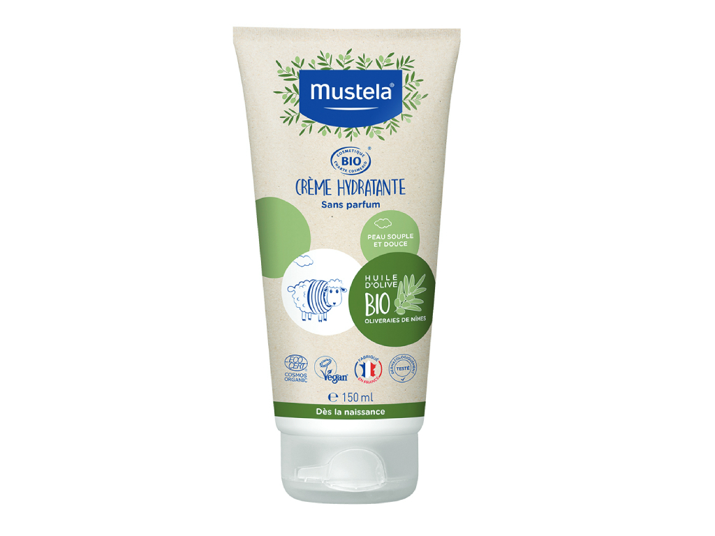 Mustela Bio Creme Hidratante Sem Perfume 150ml