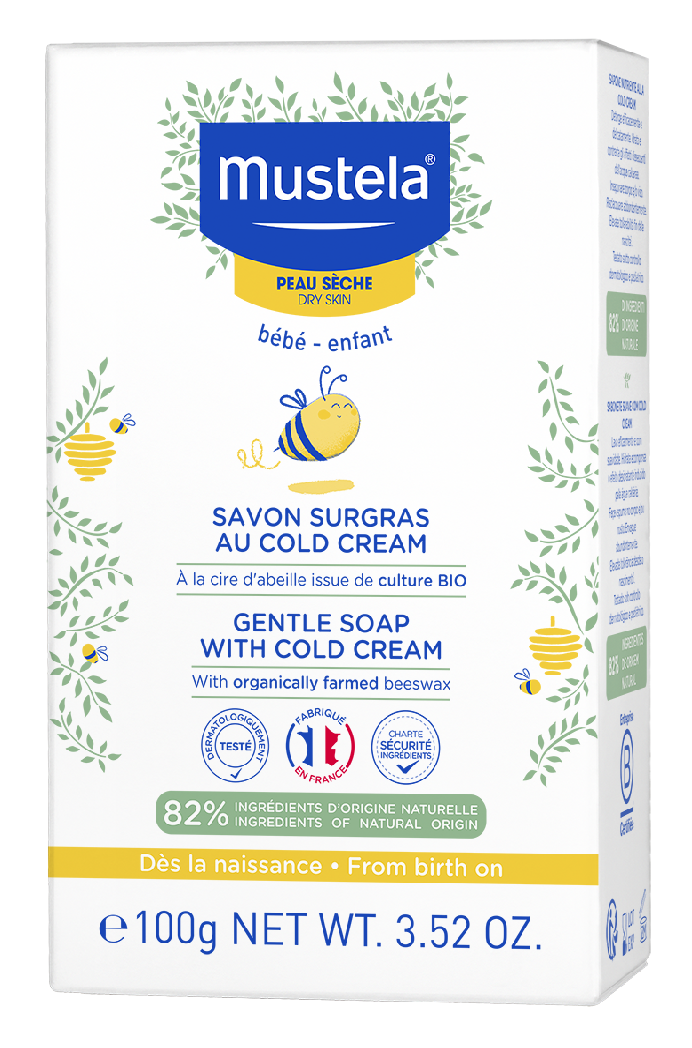 Mustela Sabonete Suave Cold Cream 100g