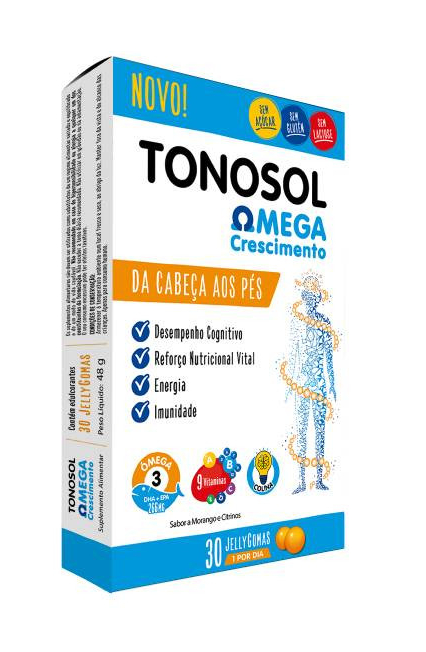 Tonosol Omega Croissance Jelly Gummies 30un