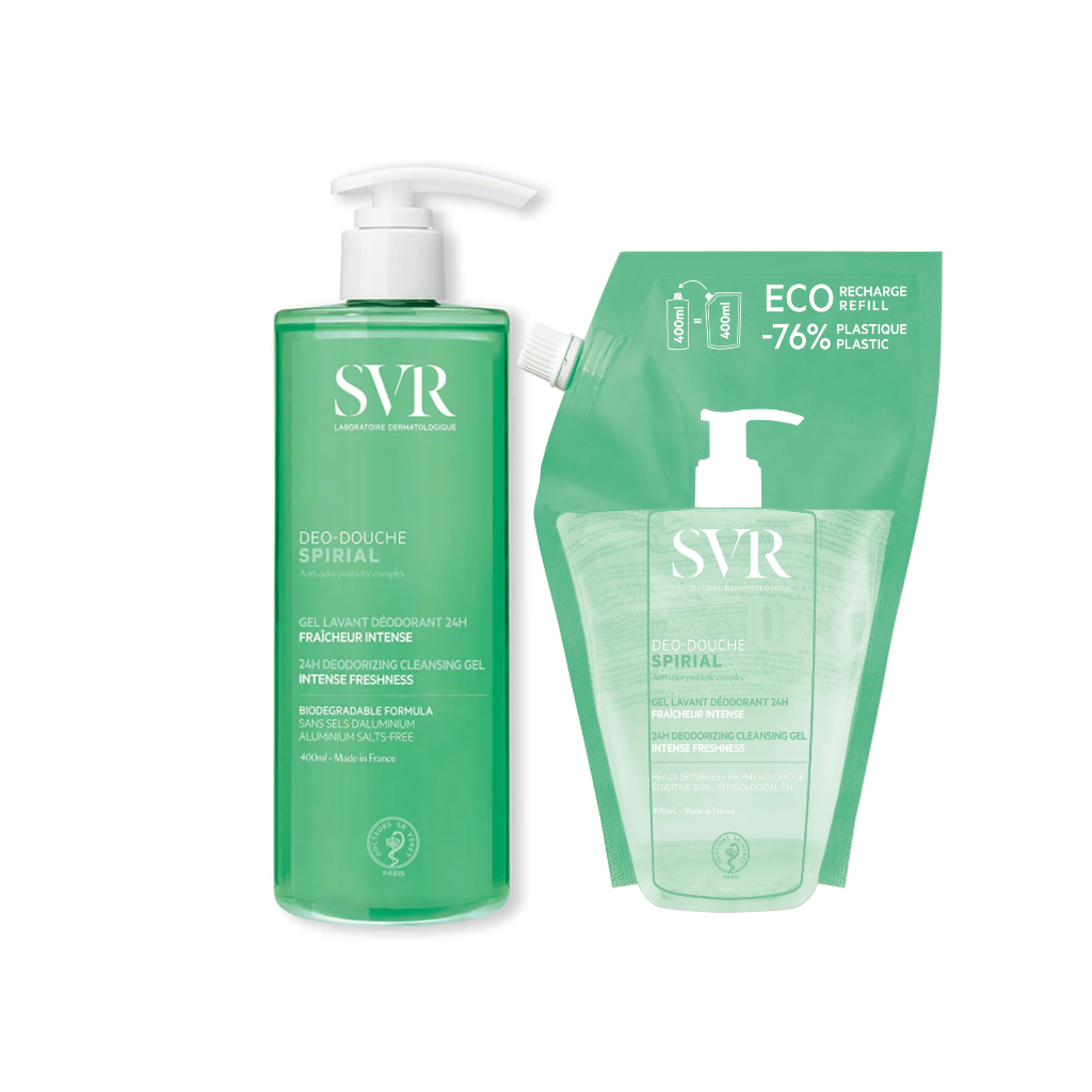 SVR Spirial Deo-Duche 400ml + Recarga 400ml