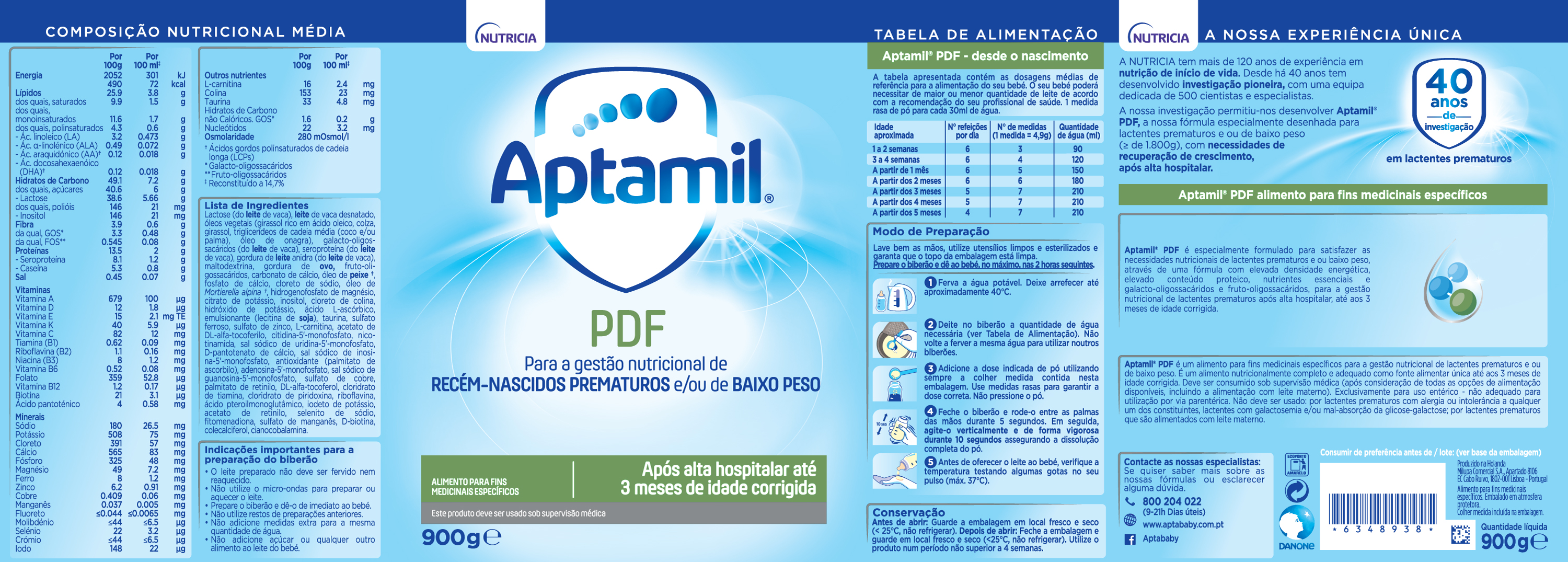 Aptamil Pronutra PDF 900g