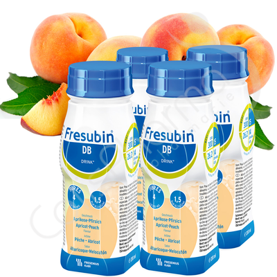 Fresubin DB Drink Pesssego/Alperce 200ml 4un
