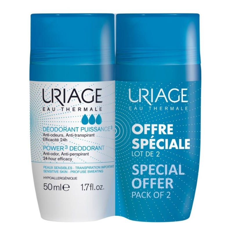 Uriage Deo Roll On Forte 50ml 2un - Promo