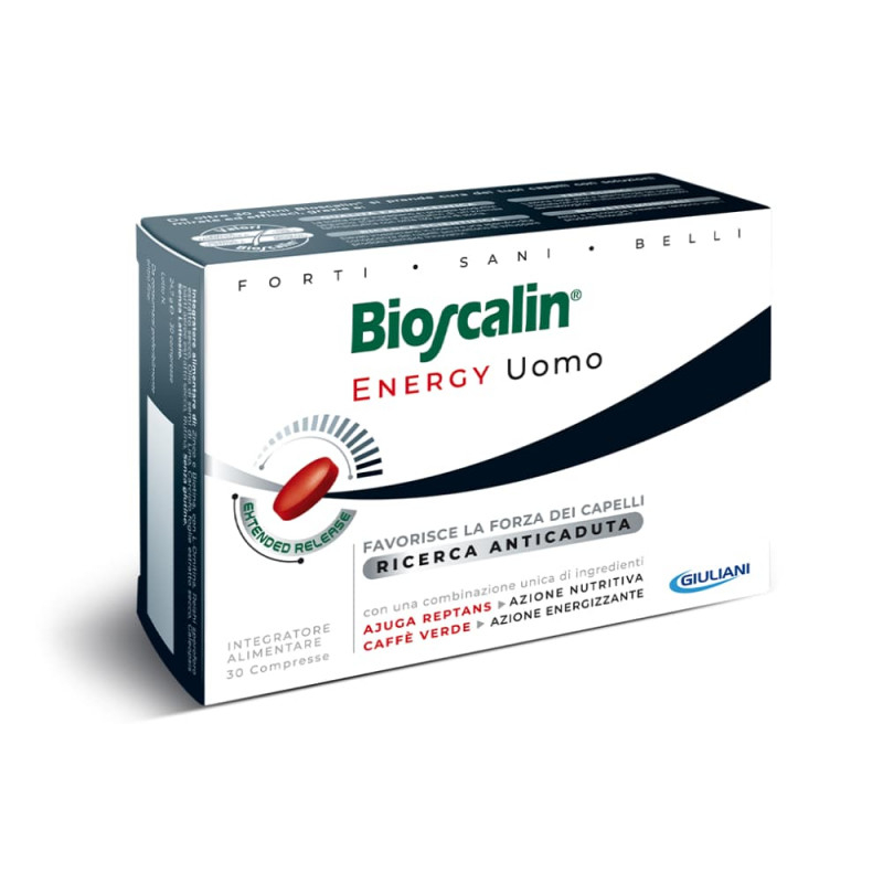 Bioscalin Energy Homem Forca Cabelo 30comp
