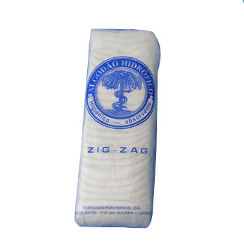 Basto Viegas Algodão Hidrófilo ZigZag 70g