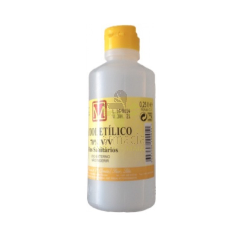 Álcool Etílico 70% V/V Manuel Vieira 250ml
