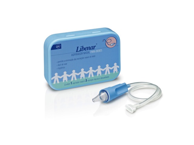 Libenar Aspirador Nasal 1un + Recarga 3un
