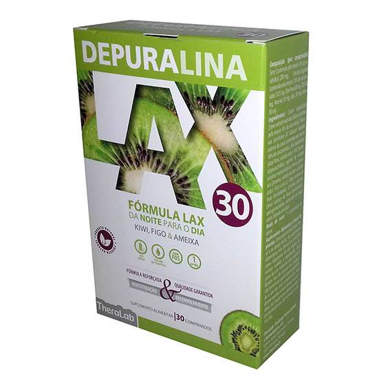 Depuralina Lax Kiwi Figo Ameixa 30comp
