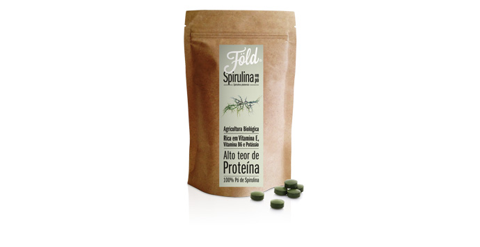 Fold Spirulina 200g 400comp