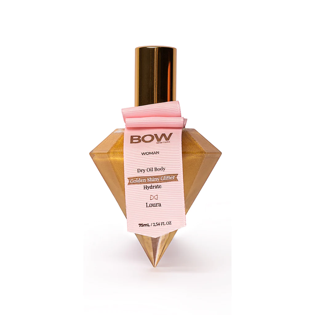 Bow Loura Óleo Seco Corporal Glitter 75ml