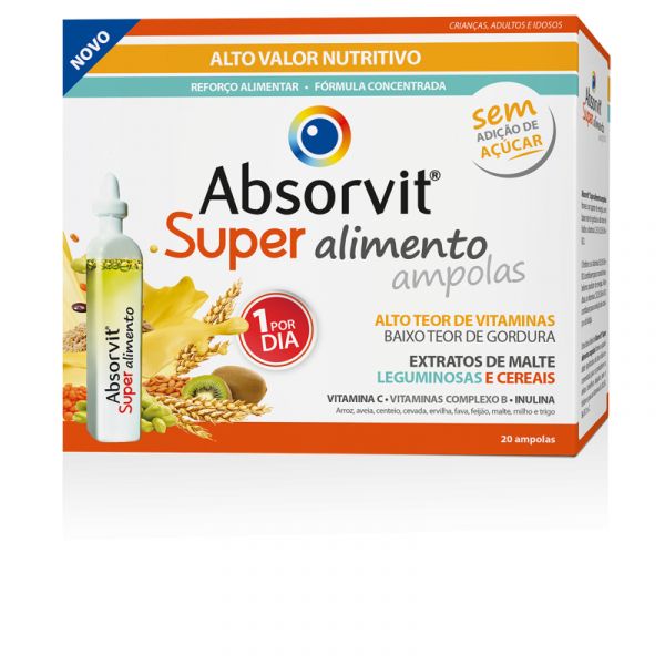 Absorvit Super Alimento 15ml 20amp