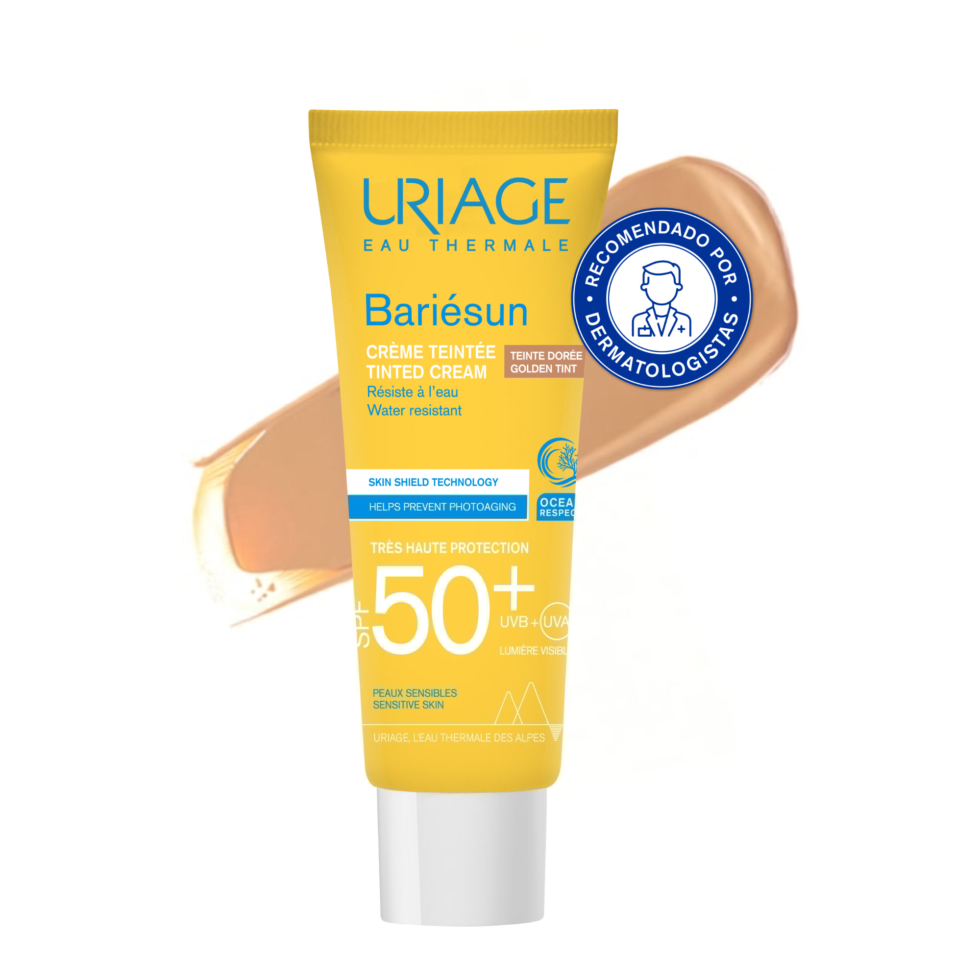 Uriage Bariesun Cr Cor Dourado FPS50+ 50ml