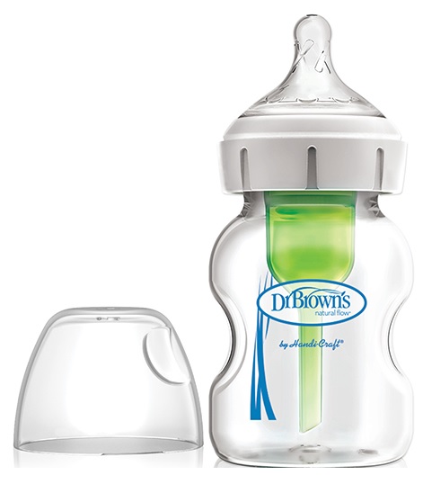 Dr Brown's Options Biberão Vidro Tetina Larga 150ml