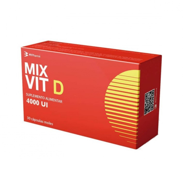 Mixvit D 4000UI 90 cápsulas moles
