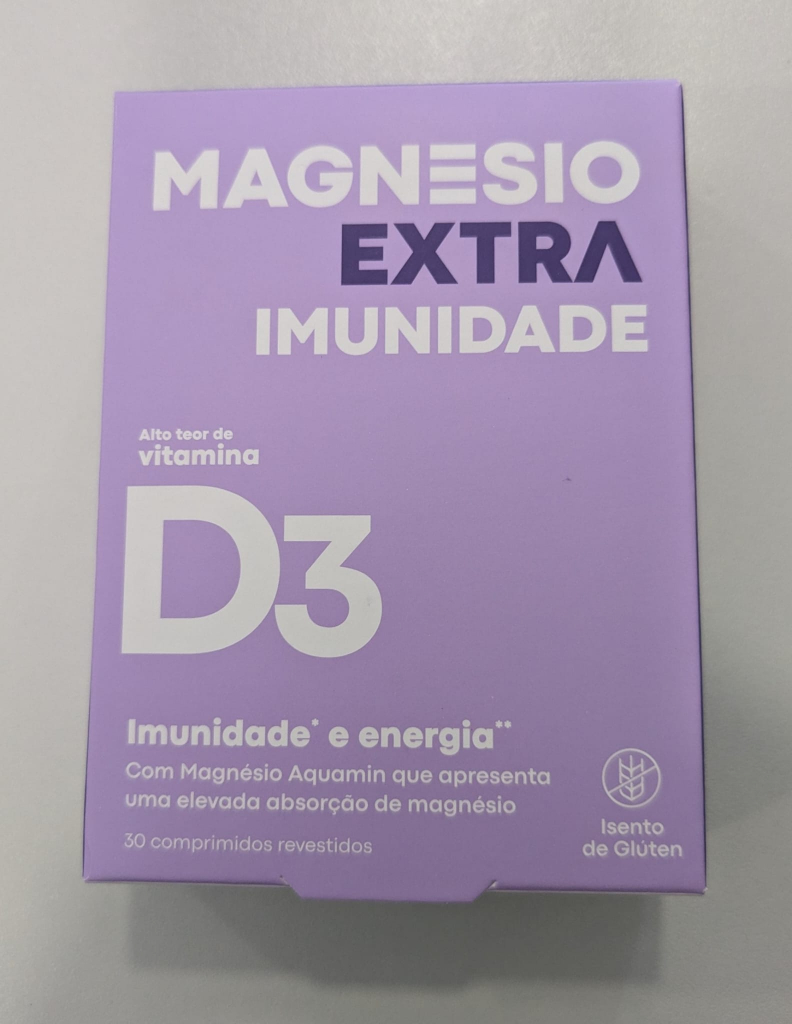 Magnesio Extra Imunidade Vitamina D3 30comp
