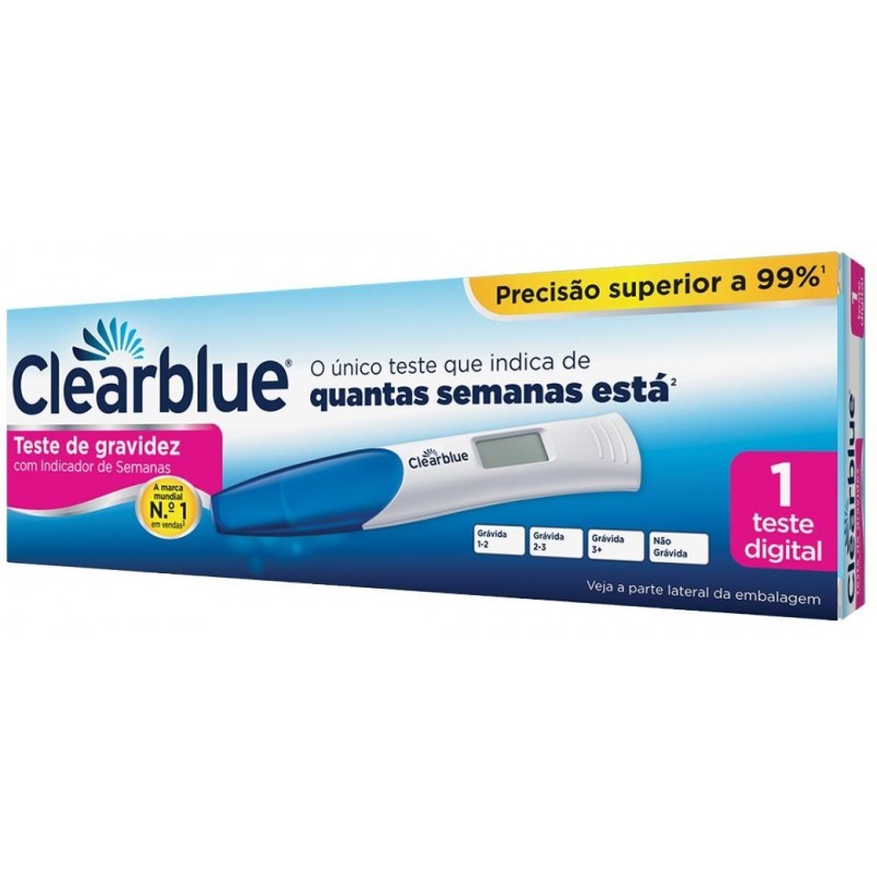 Clearblue Digital Teste Gravidez Indicador Semanas