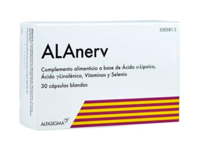 Alanerv 30caps moles