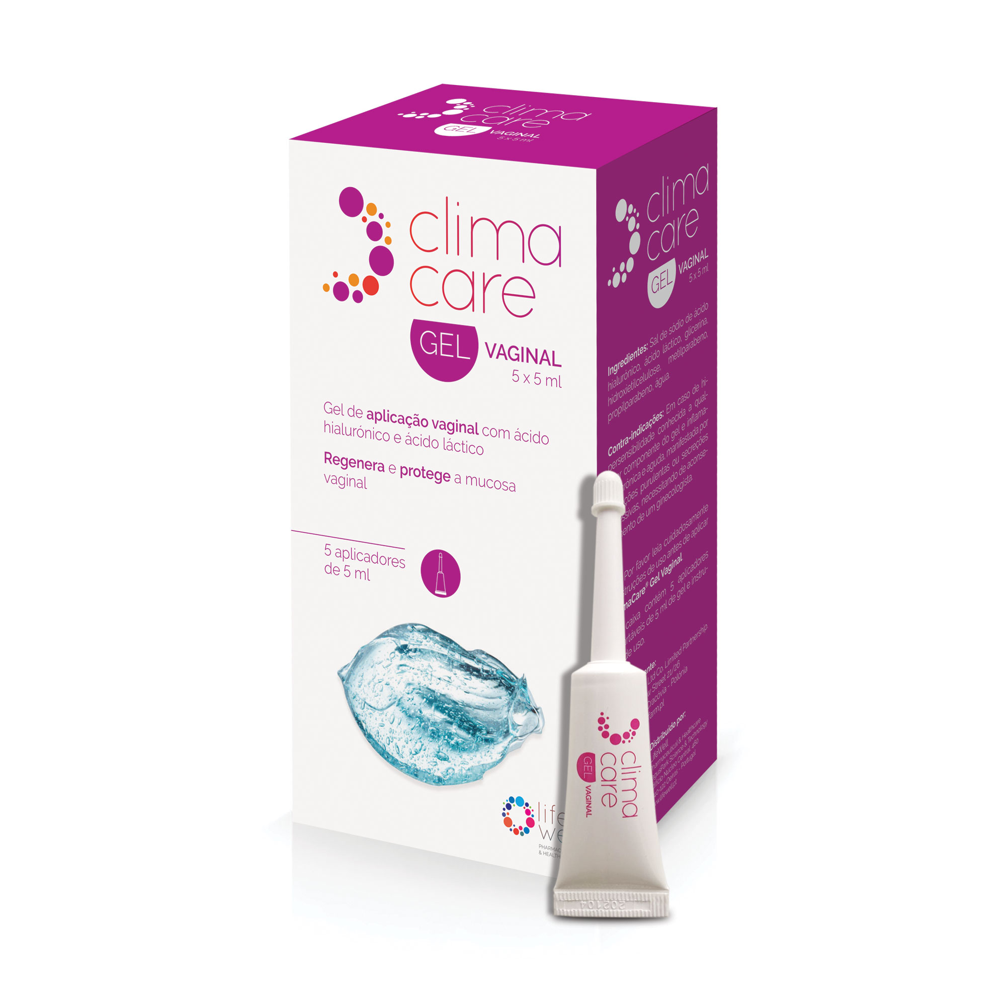 Climacare Gel Vaginal 5ml 5un