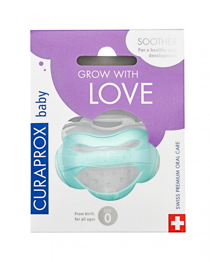 Curaprox Baby Soother Chupeta Turquesa Tam0