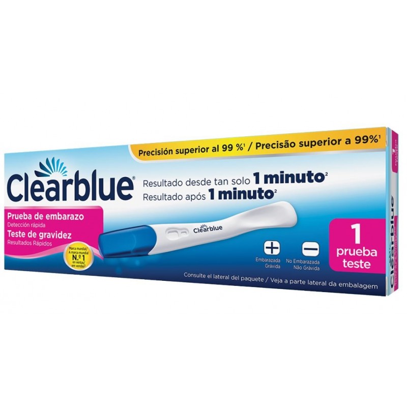 Clearblue Teste Gravidez 1 minuto