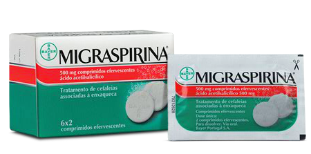 Migraspirina 500mg 12 comprimidos efervescentes