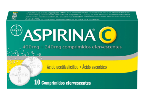 Aspirina C 400mg+240mg 10 comp. efervescentes