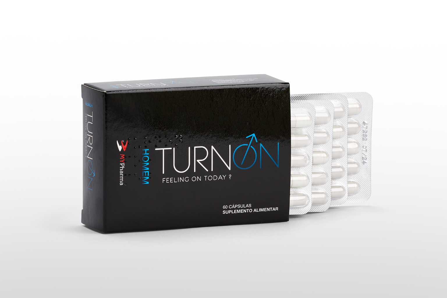 Turnon Homem 60caps