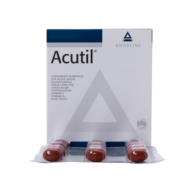 Acutil 30 cápsulas